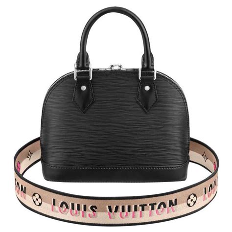 louis vuitton alma bb black|louis vuitton alma epi leather.